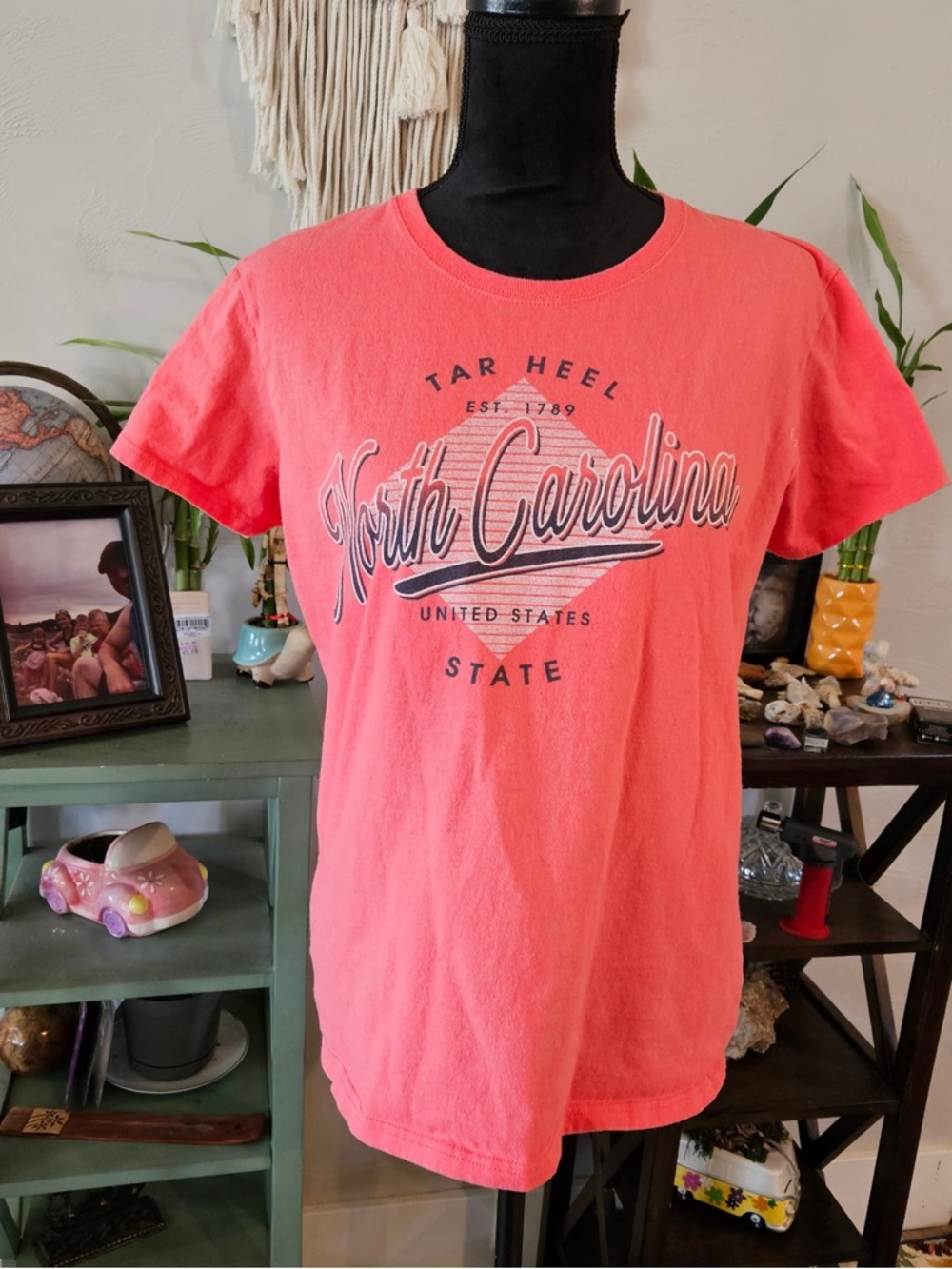 Gildan Coral Crewneck T-Shirt